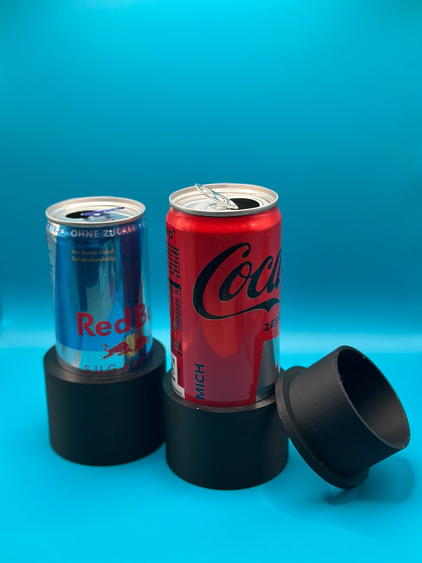 Praktischer sicherer Adapter für Redbull oder Cola Dosen/Getränkehalter fürs KFZ/verschiedene Größen / perfektes Geschenk/Dosenadapter/gift