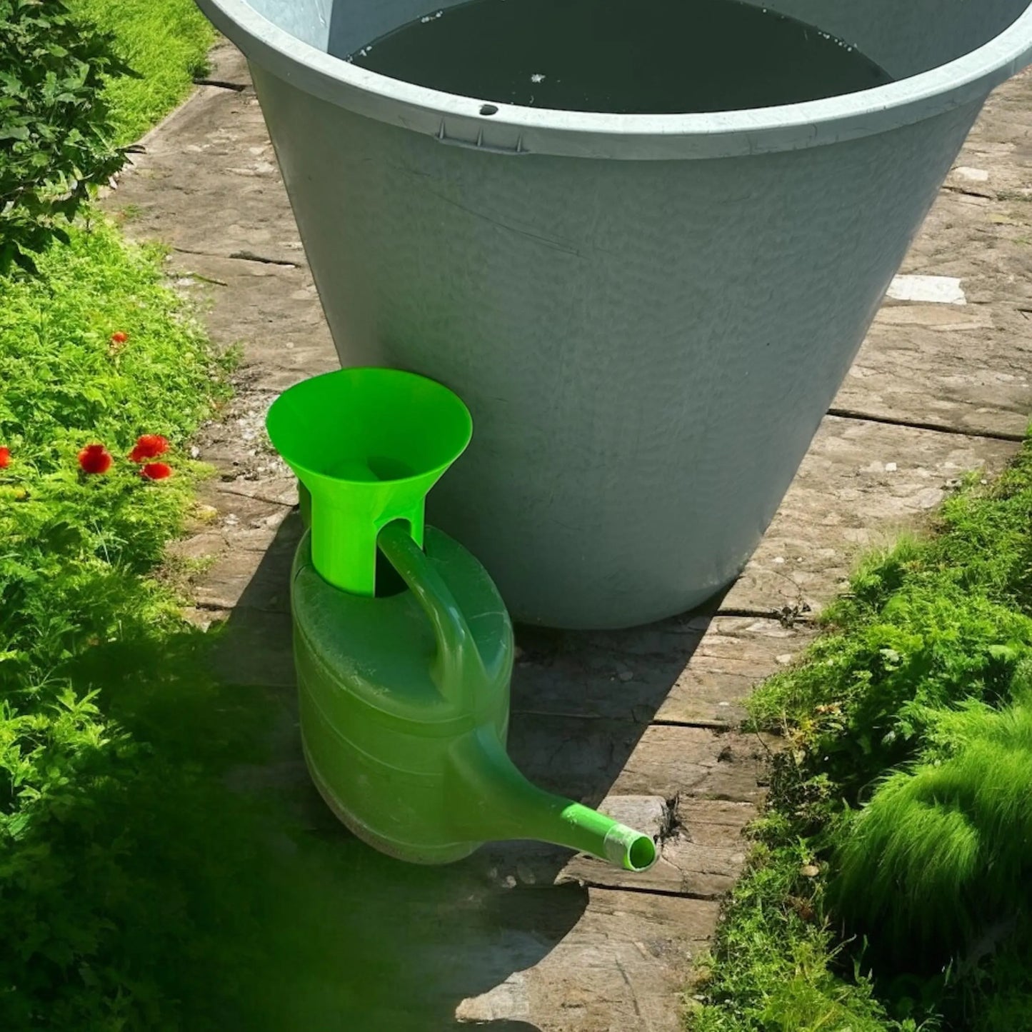 Gießkannentrichter für 10l/5l/3l Gießkanne Garten Zubehör für den Sommer / Praktische Einfüllhilfe für Gartenfreunde / Grün /Schwarz/Weiß