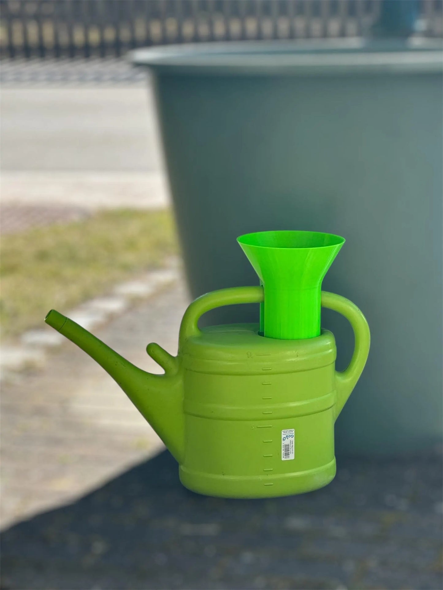 Gießkannentrichter für 10l/5l/3l Gießkanne Garten Zubehör für den Sommer / Praktische Einfüllhilfe für Gartenfreunde / Grün /Schwarz/Weiß