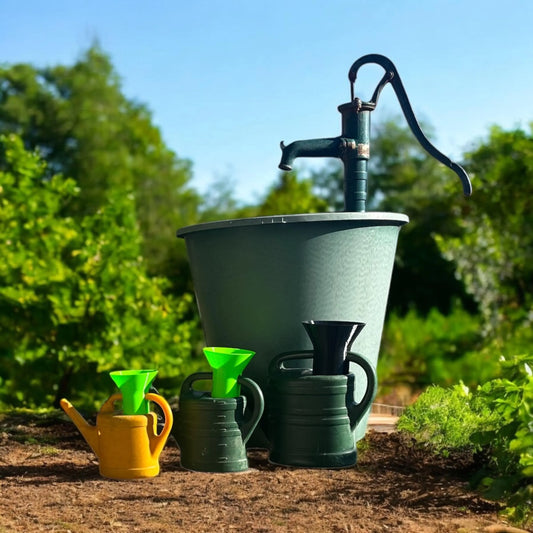 Gießkannentrichter für 10l/5l/3l Gießkanne Garten Zubehör für den Sommer / Praktische Einfüllhilfe für Gartenfreunde / Grün /Schwarz/Weiß